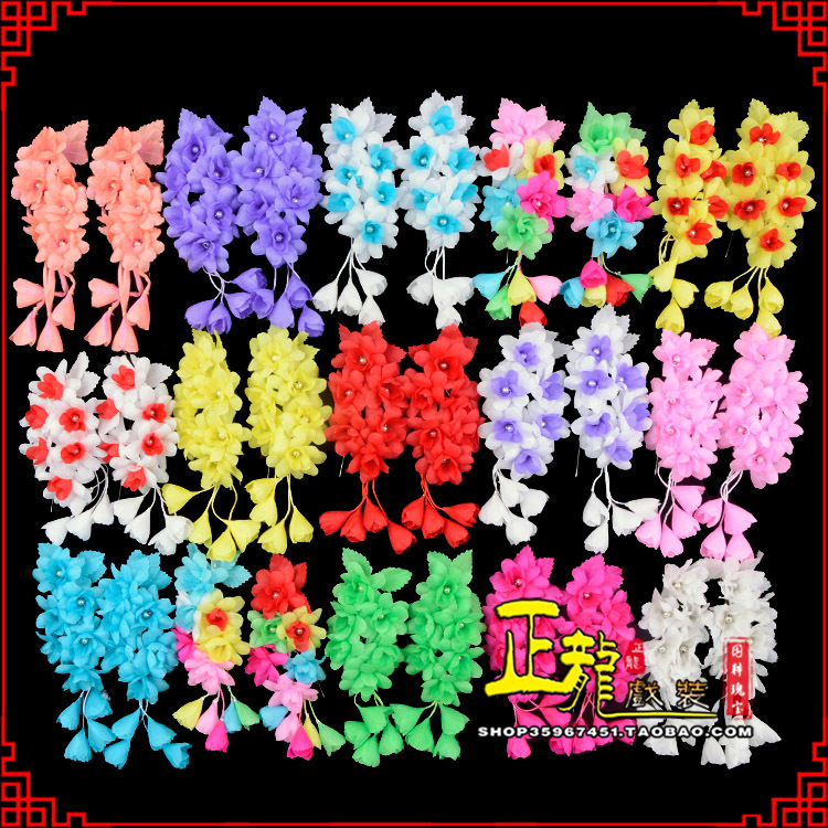 沅江小姐鬓花头饰小花头花 好六朵