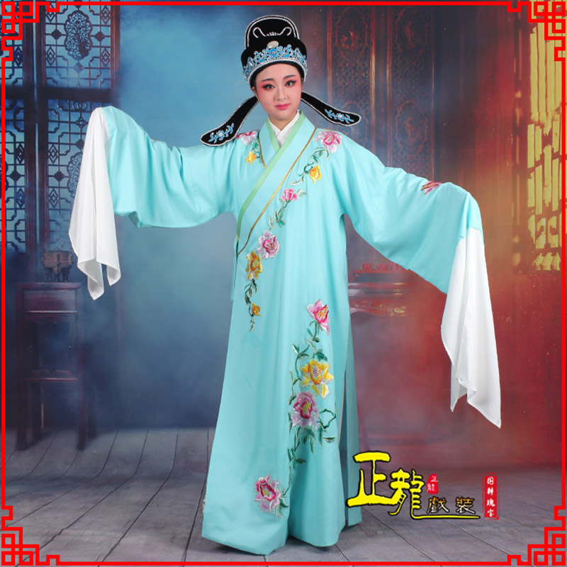 沅江梁祝小生褶子道袍 吴素英版小生衣