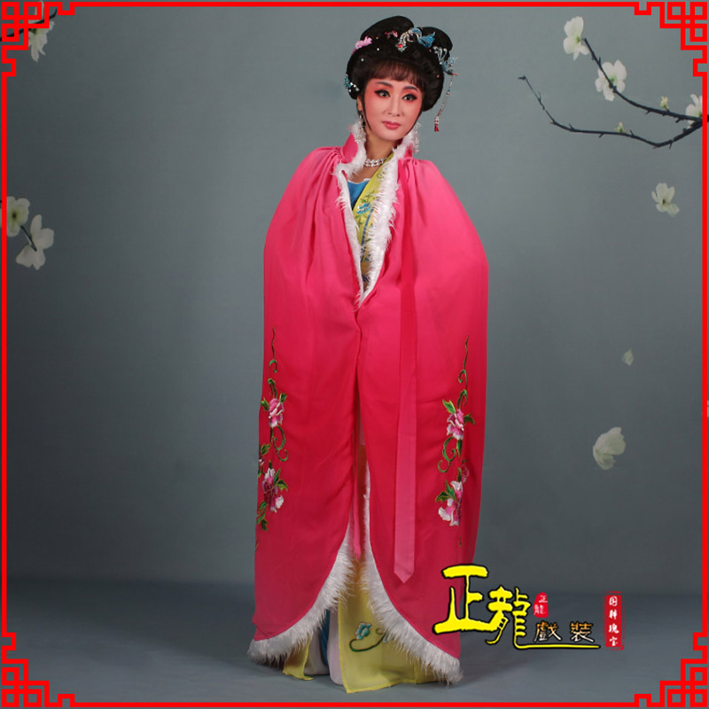 沅江小花旦绣花斗篷 花旦披风