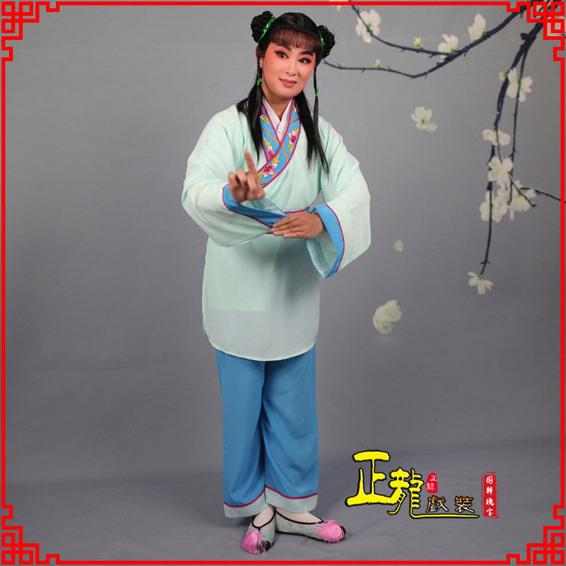 沅江歌仔戏童生小孩影视银心四九服 书童衣