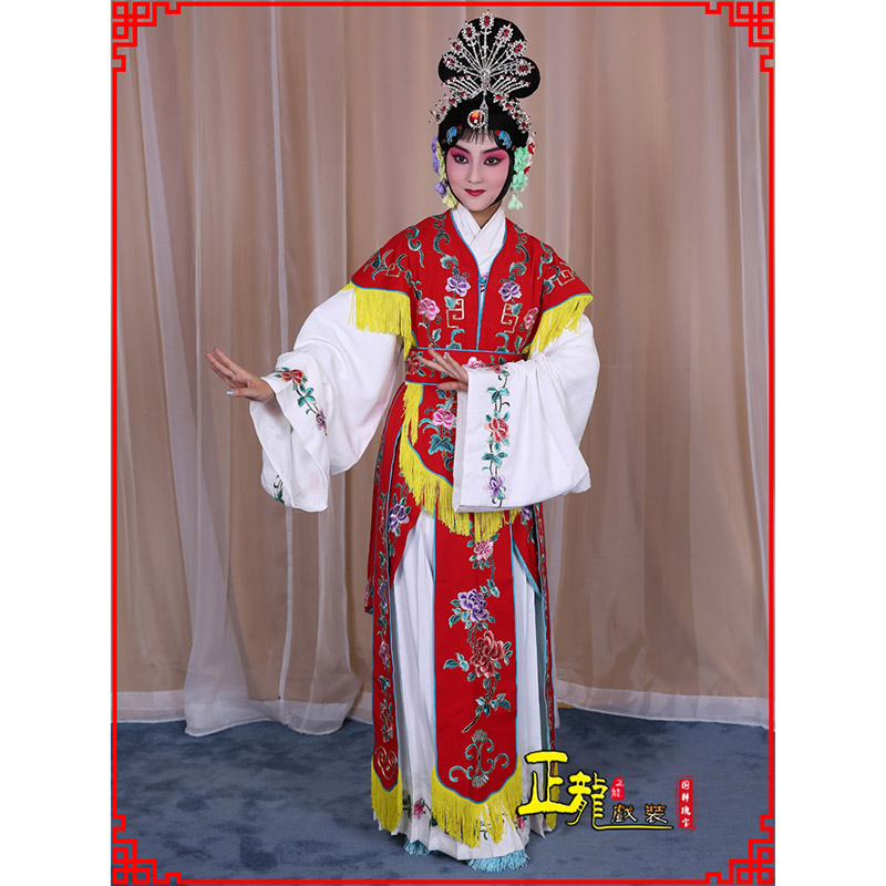 沅江戏曲服装舞台演出红娘装