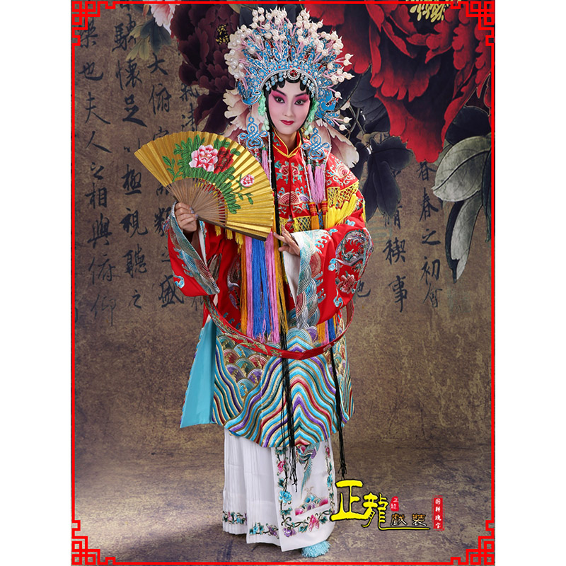 沅江凤袍杨贵妃贵妃醉酒 软绉团凤女蟒